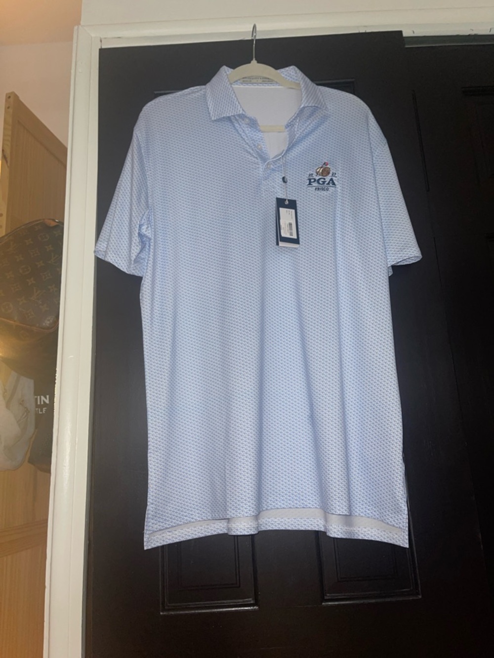 PGA Tour Men’s Sky Blue Performance Polo